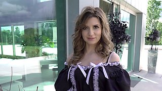 The house maid Cornelia is a secret cock whore