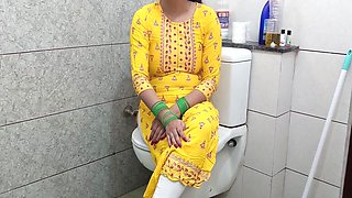 Indian Hot Stepmother Fucked Stepson Dirty In Washroom In Hindi Audio