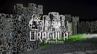 Mistress Zeida CBT Ball Slapping Punishment with Heavy Dildo Torment