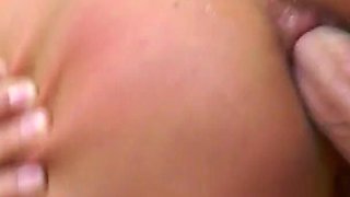 Facial ending after ass fucking for the big ass MILF in her office