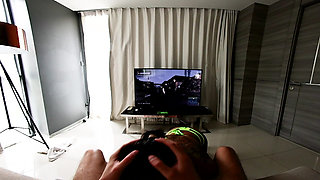 Funny&sexy Asian Girlfriend Double Cum