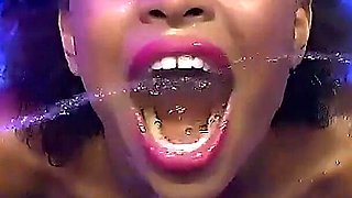 Ggg - Black Pearl Is Pissed in the Mouth and Taken Horny Doggy.
