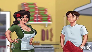 SummertimeSaga - Maria Likes Mustache Riding E1  76