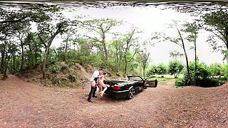 Stacy Snake enjoys fucking her man in the car