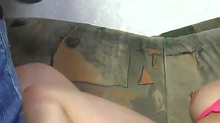 Brother Catches His Sexy Blonde Stepsister and Fucks Her