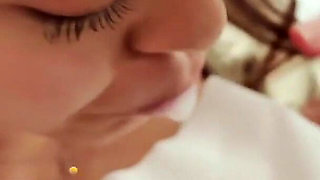 Part 1: Wife Attends a Mixer in a Low-cut Top Premium Titty Fuck Leads to Cum on Her Tits & Creampie!