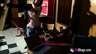Rosa Garcia tries out a porn casting
