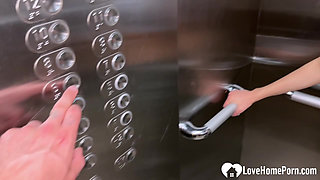 Picked Up in the Elevator and Fucked Instantly