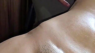 Oil Massage with Husband's Best Friend Turns Into Rough and Wet Sex