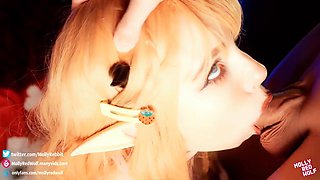 Beautiful cosplay girl hot porn soul-stirring clip