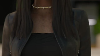 University Days by Greebo - Black Lady Giving Head on the Public Bathroom 17