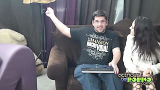 Watch amatory Nacho Vidal and Amanda X's dirt