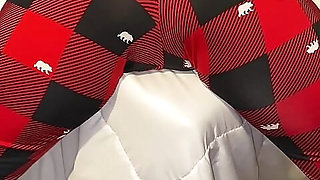 Melove Sexy Butt In Tight Red & Black Pants