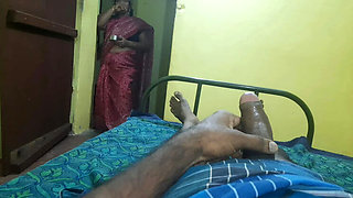 Stepmom Shocked to See Stepson Holding His Penis in Bed - Mathvan Asian Family Sex