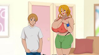 The secret of house number twenty-three: Pool fun with the married redhead cougar