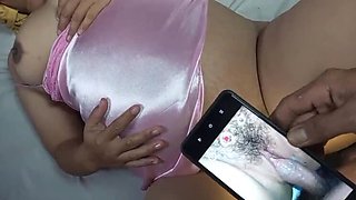 Hot Indonesian CindyAsian Takes Big Dick in Tight Pussy - Creampie & Moaning