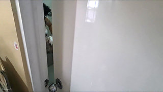 Caught My Stepsister Naked in the Bathroom, Fucked Her Hard Till Cum in Her Pussy
