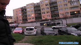 PublicAgent: Maya with big tits gets fucked in a car park