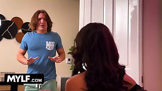 Stepson pounds cock greedy step-mother - mylf