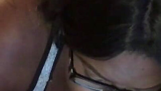 He came on my glasses