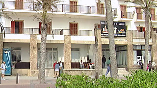 The Blonde Does It with Her Businessmen