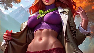 Sexy Dance with Big Boobs and Cameltoe Pussy Panties