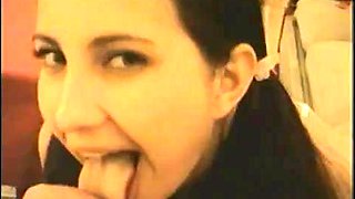 Hot! Brunette Sloppy Blowjob Patricia Diamond with Oral Creampie: Babe, Cumshot  Pov Porn