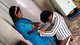 Sexy Indian Sister-in-Law Seduces Brother-in-Law with Big Cock in Homemade Village Fuck