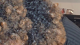 Super Bowl Suck-off - Lyric Sky Drains Dreads Way’s BBC at Halftime