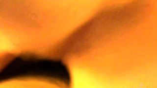 Amateur teen rubs clit while giving head in pov