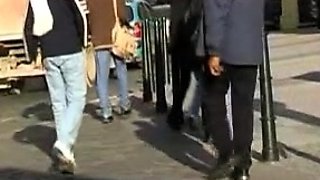 Amateur redhead Eurobabe Linda Sweet fucked in public