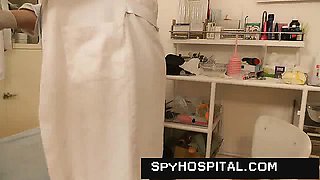 Spy cam set-up at gynecology hospital