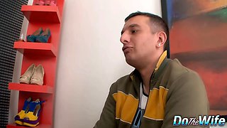 Sexy Blue Eyed Wife Jenny Simons Gets Pumped Full of Black Cock Cum