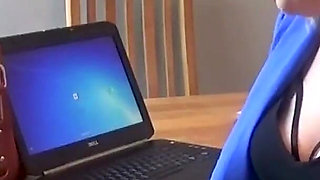 Office Slut Seduces Her Boss for a Raise - Shameless Cock Tease