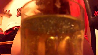 You Are My Slave Dominated and to D. All My Urine From a Glass