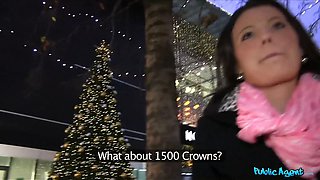 Public agent - jumpy college schoolgirl with fine tits gives herself to me