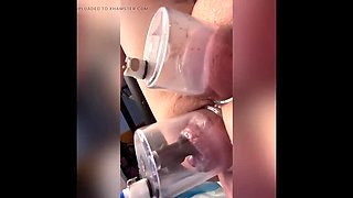 Extreme Anal Pumping MILF - Kinky Midwest Meadows Stretches Her Gape with Pussy Pump
