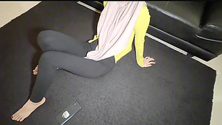 EPS. 25 - Stepsister Malay Teen Caught Watching Porn and First Time FUCKED