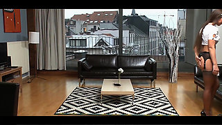 Cute teen bitch - Cum in her ass