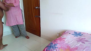 Tamil Sexy Aunty Was Talking on Phone, When Naked Stepson Fucked Her - Then She Gets Hot Next Day & Needs Her Huge Fuck