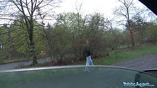 Public agent russian bombshell loves daylight outdoor xxx