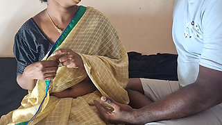 Hot Indian Desi Tamil Wife,fucks Her Brother in Law