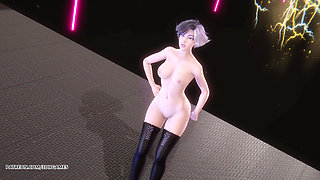 [mmd] Babymonster - Sheesh Luna Snow Sexy Naked Dance Uncensored Hentai