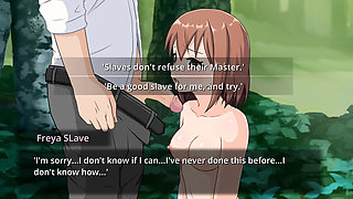 Together Again BDSM Episode 2 - Freya Slave Forest Blowjob & Burning Palm Spanking