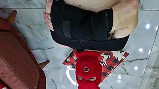 BDSM. Ballbusting. Your Balls Will Be Trampled and Beaten by a Beautiful Dominatrix