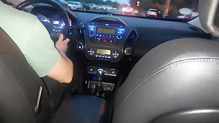 MILF in Stockings and High Heels Seduces a Taxi Driver