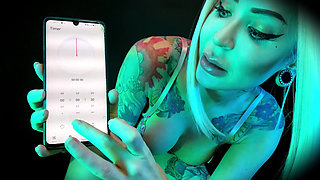 Limit Pushing Breath Play Jerk off Session - Hand Over Mouth, Happy End