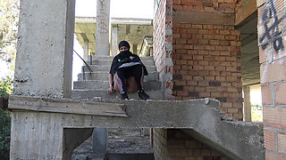 A Famous Wife From Heliopolis with a Milky Chest Closes Her Office and Goes Out to Please Herself