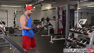 Yoga panties teenager Kelsi Monroe likes anal