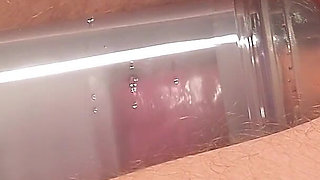 Mistress Left Her Slave Alone, Tied to a Milking Machine to Give Him a Post Orgasm Torment
